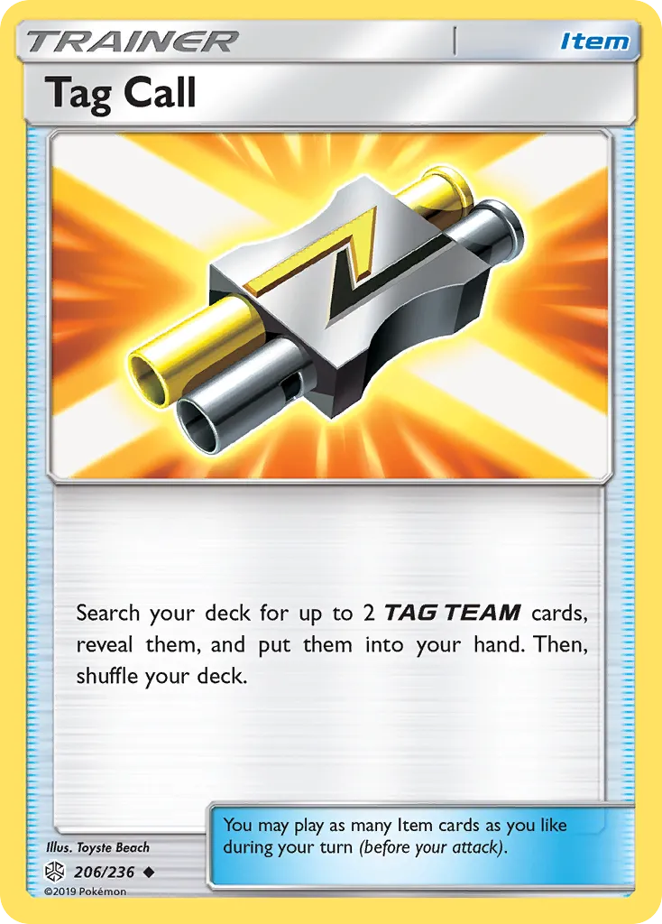 Tag Call — SM - Cosmic Eclipse — Pokemon