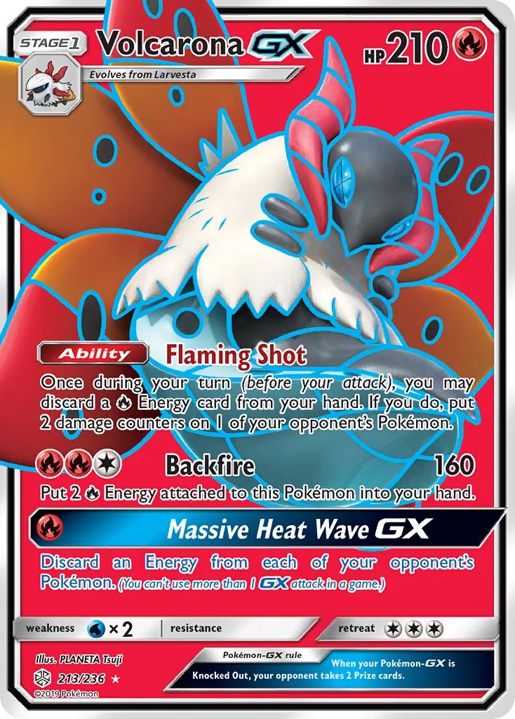 Volcarona GX — SM - Cosmic Eclipse — Pokémon