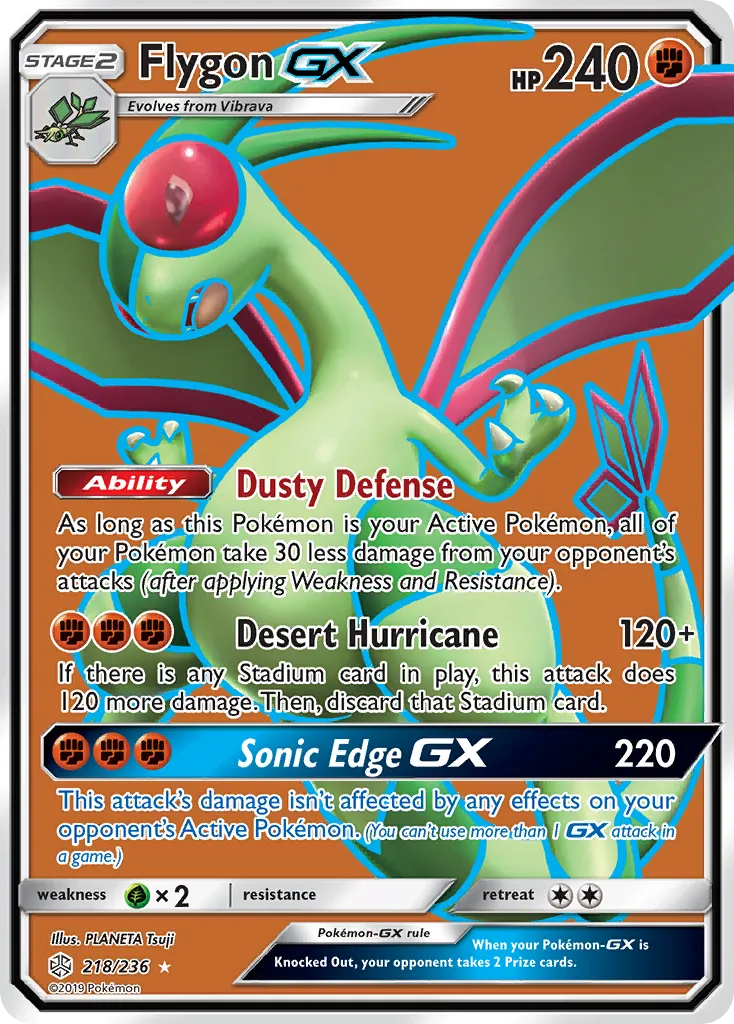 Flygon GX — SM - Cosmic Eclipse — Pokémon