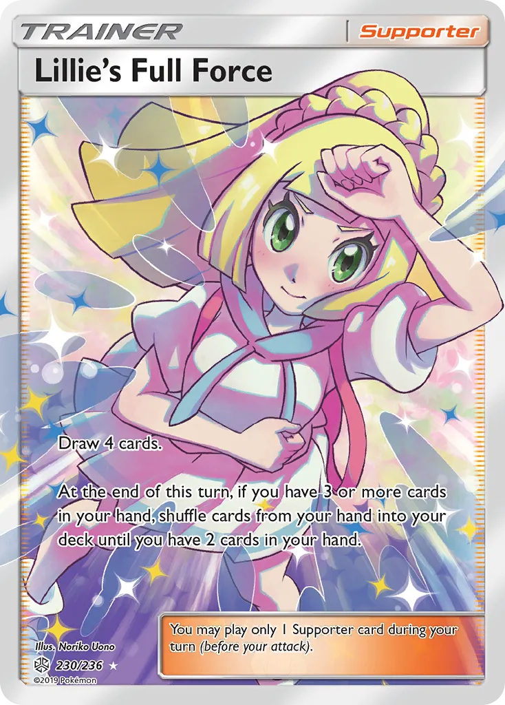 Lillie's Full Force — SM - Cosmic Eclipse — Pokémon