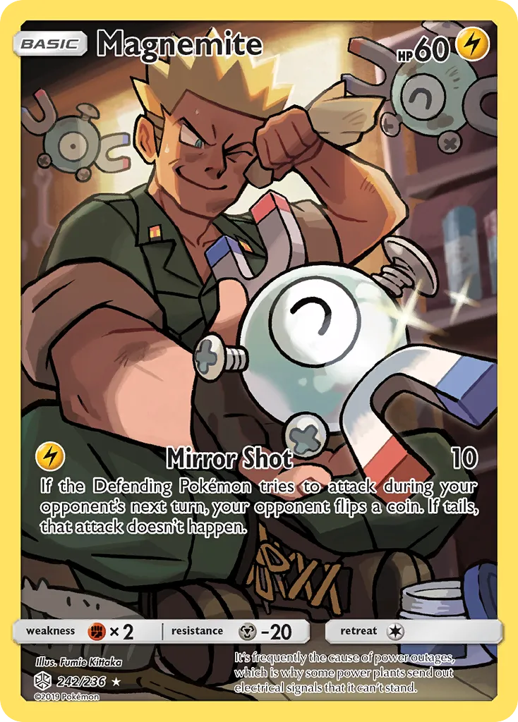 Magnemite — SM - Cosmic Eclipse — Pokémon