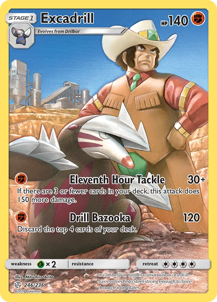 Excadrill — SM - Cosmic Eclipse — Pokemon