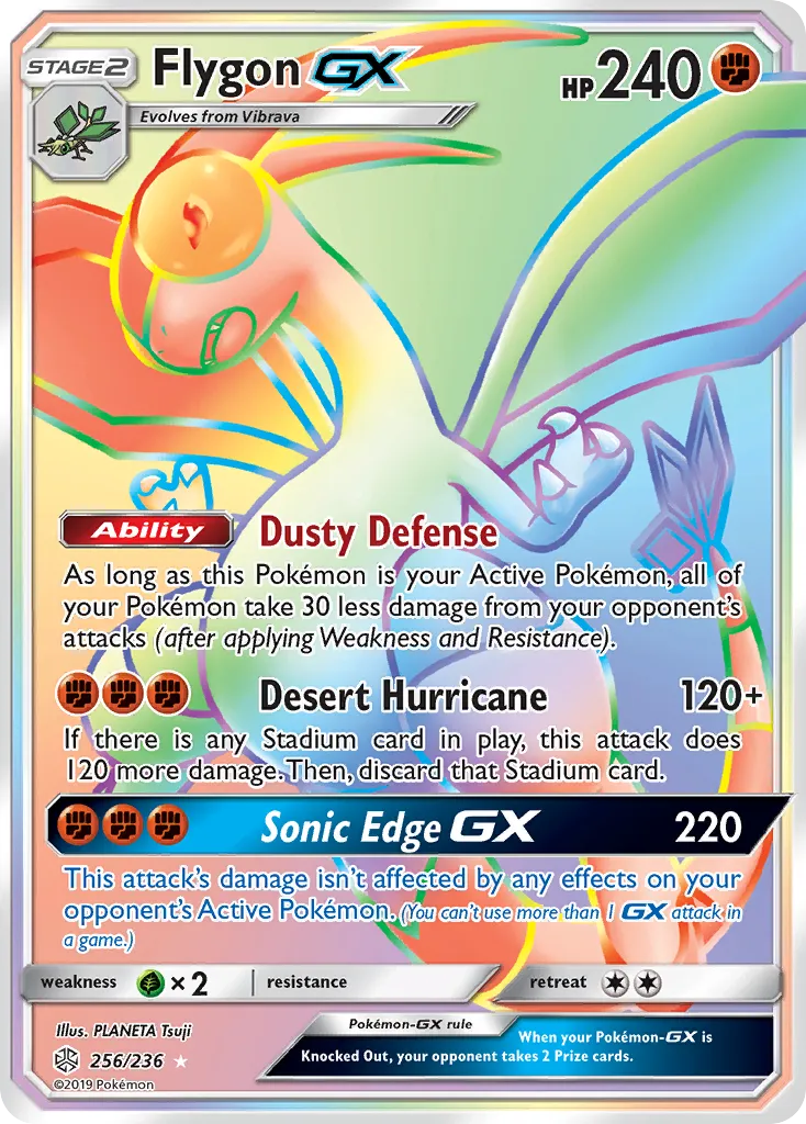 Flygon GX — SM - Cosmic Eclipse — Pokémon