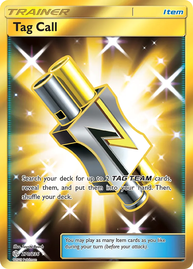 Tag Call — SM - Cosmic Eclipse — Pokémon