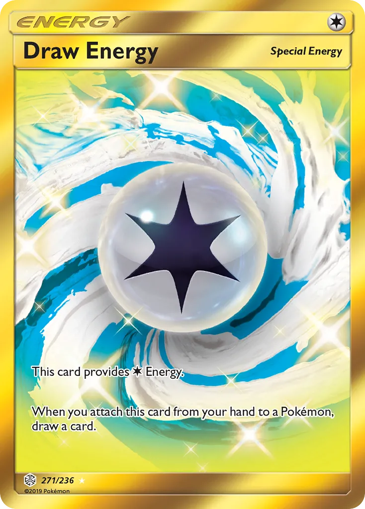 Draw Energy — SM - Cosmic Eclipse — Pokémon