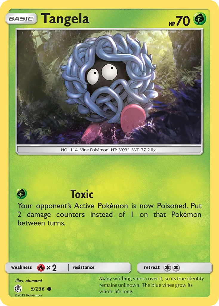 Tangela — SM - Cosmic Eclipse — Pokémon