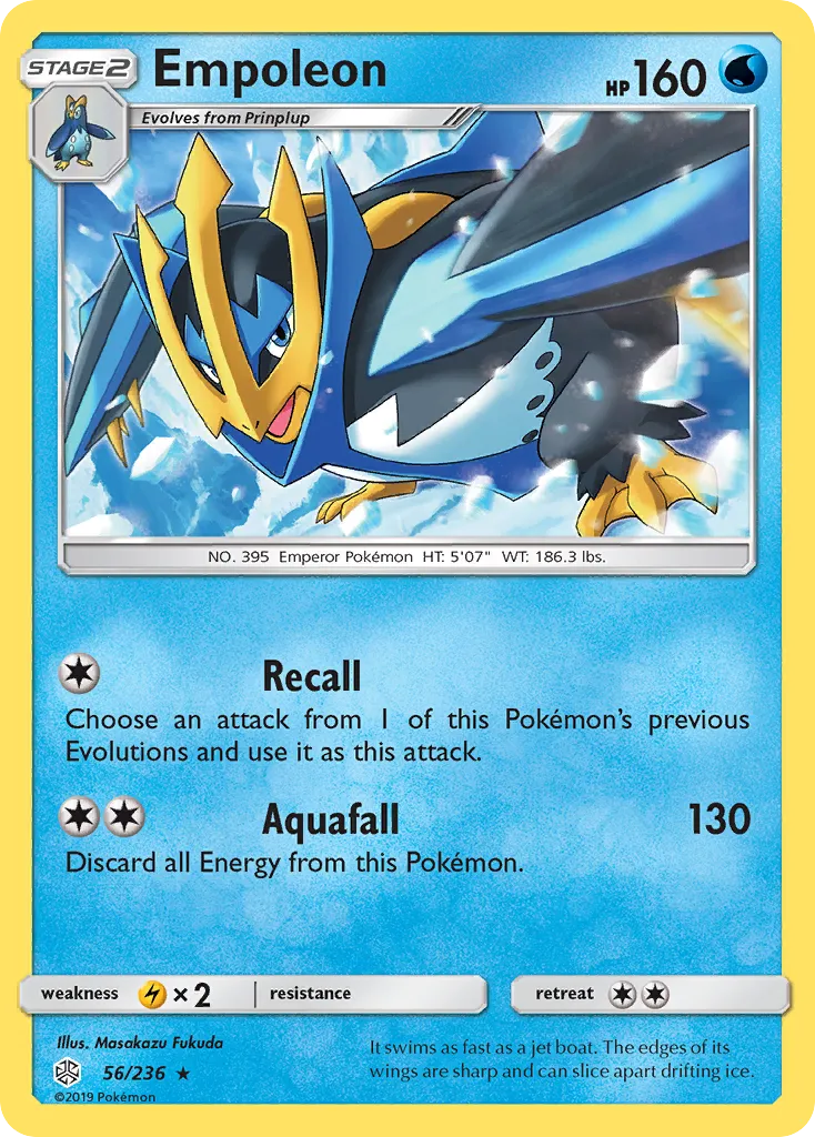 Empoleon — SM - Cosmic Eclipse — Pokémon