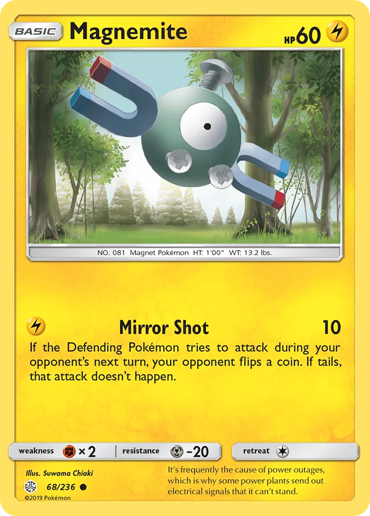 Magnemite — SM - Cosmic Eclipse — Pokémon