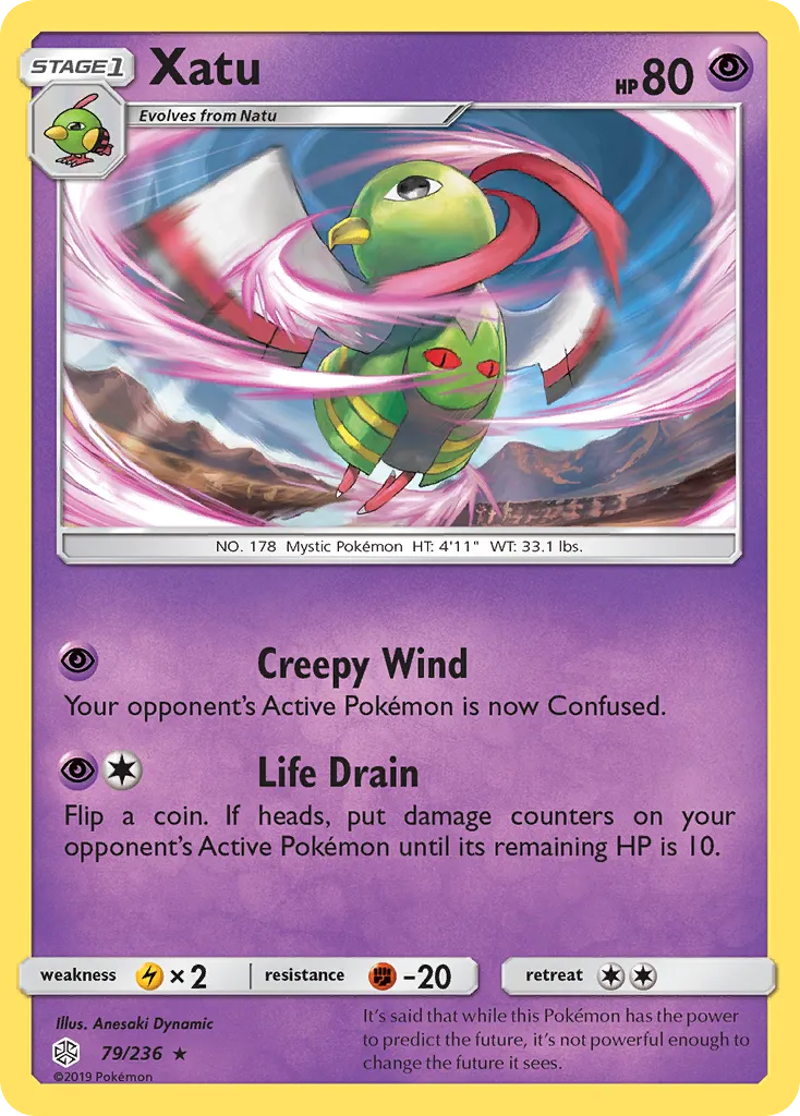 Xatu — SM - Cosmic Eclipse — Pokemon