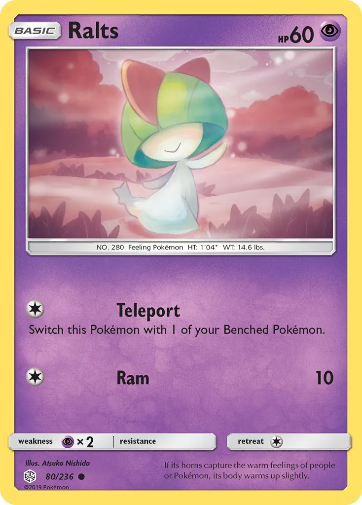 Ralts — SM - Cosmic Eclipse — Pokemon