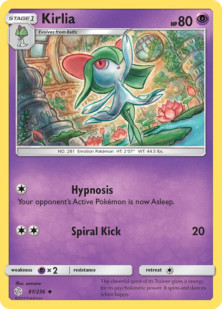 Kirlia — SM - Cosmic Eclipse — Pokémon