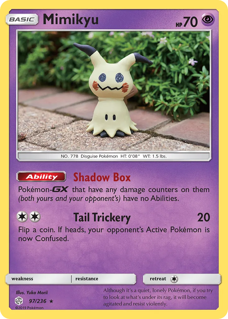 Mimikyu — SM - Cosmic Eclipse — Pokémon