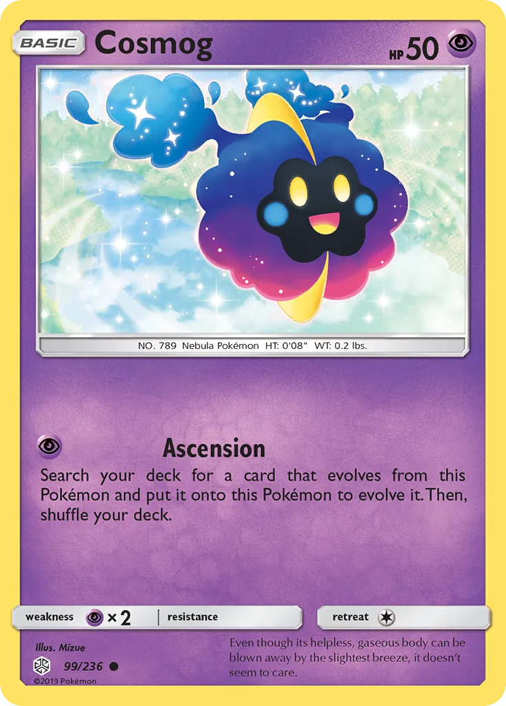 Cosmog — SM - Cosmic Eclipse — Pokémon