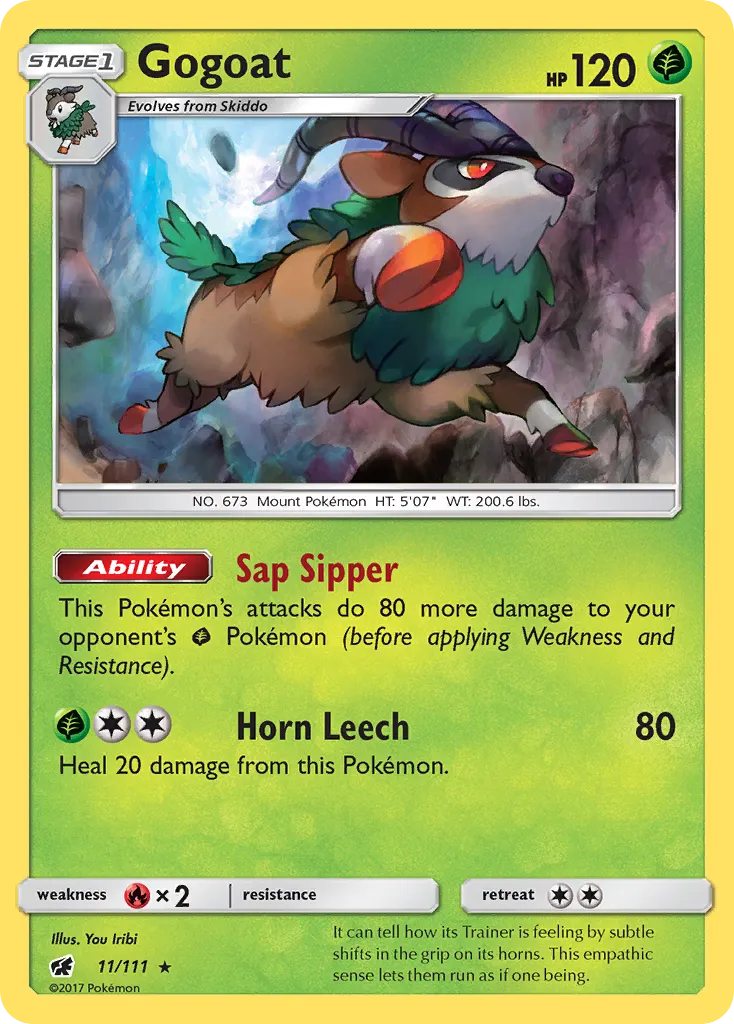 Gogoat — SM - Crimson Invasion — Pokémon