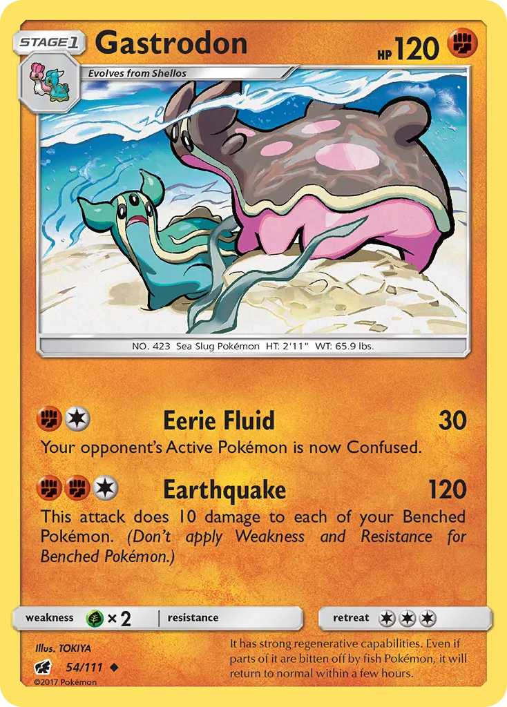 Gastrodon — SM - Crimson Invasion — Pokémon