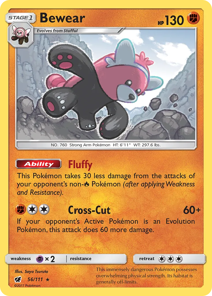 Bewear — SM - Crimson Invasion — Pokemon