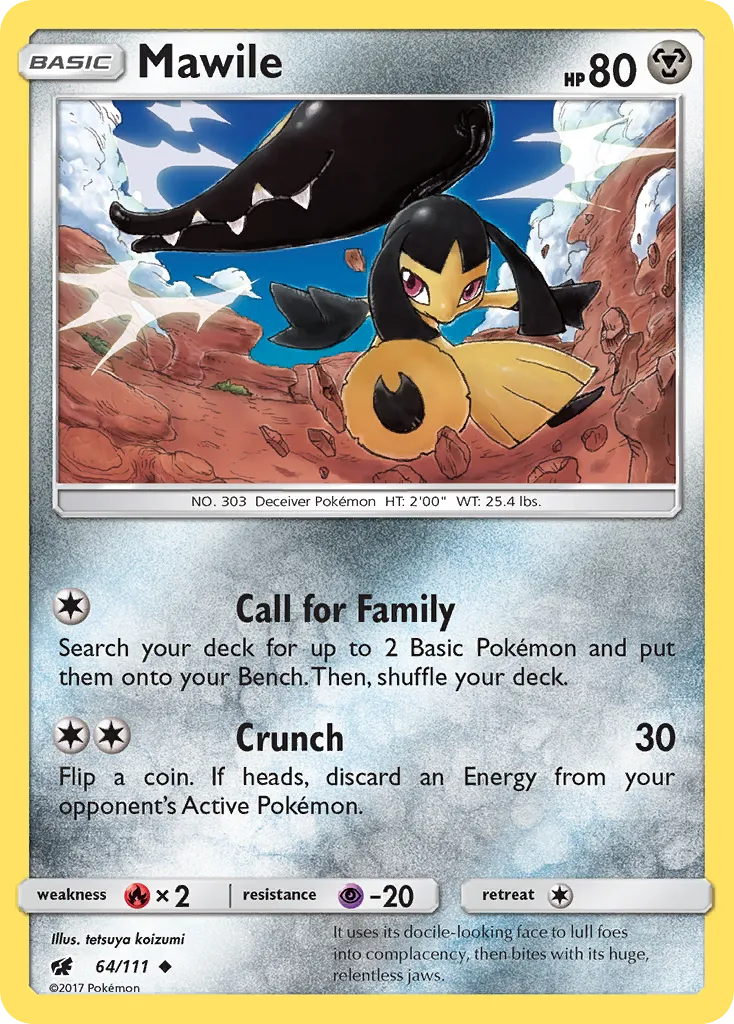 Mawile — SM - Crimson Invasion — Pokémon