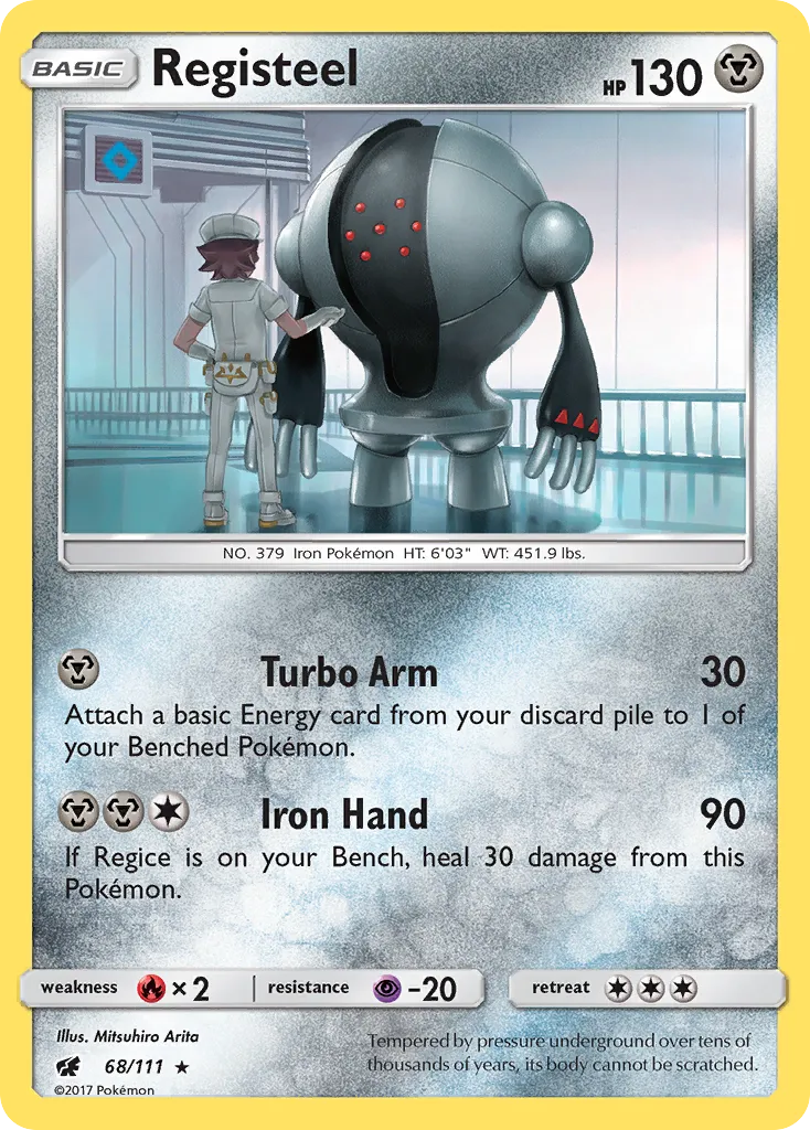 Registeel — SM - Crimson Invasion — Pokemon