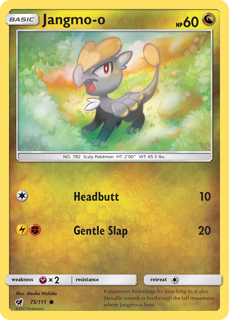 Jangmo-o — SM - Crimson Invasion — Pokémon