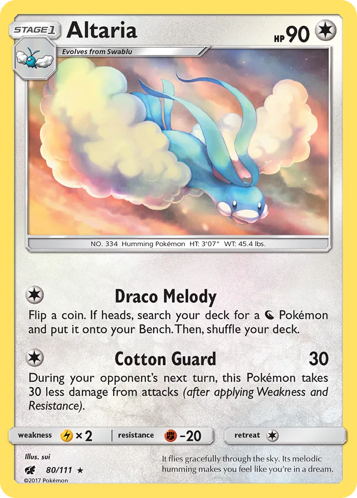 Altaria — SM - Crimson Invasion — Pokémon