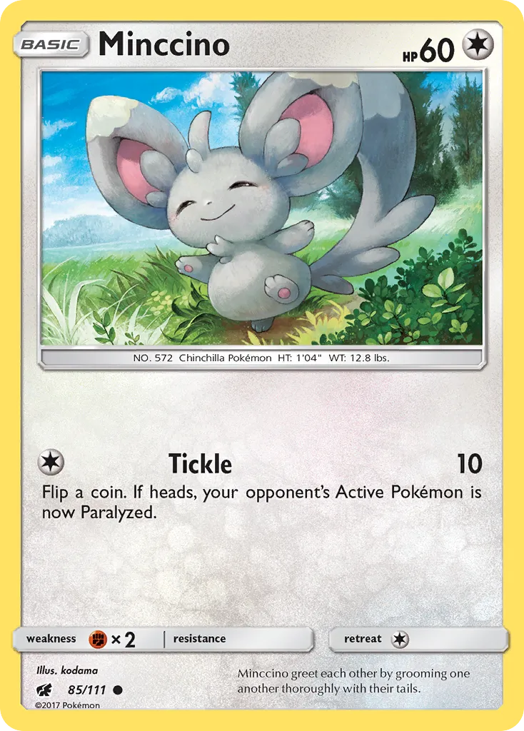 Minccino — SM - Crimson Invasion — Pokémon