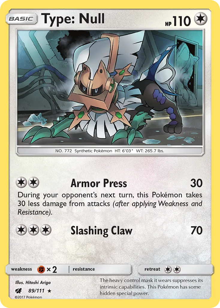 Type: Null — SM - Crimson Invasion — Pokemon