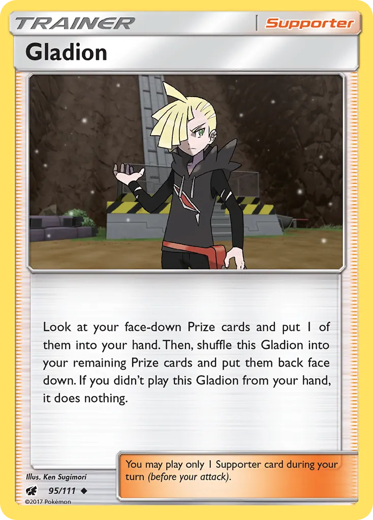 Gladio — SM - Crimson Invasion — Pokemon