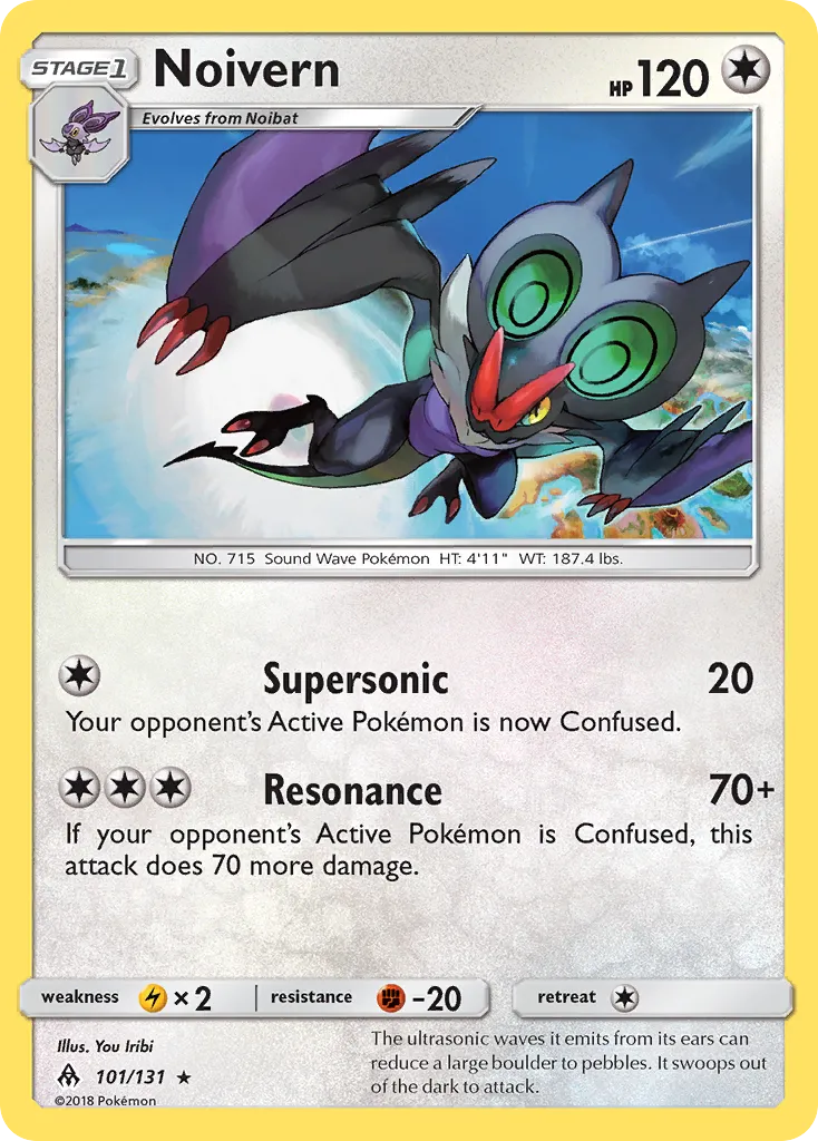 Noivern — SM - Forbidden Light — Pokemon