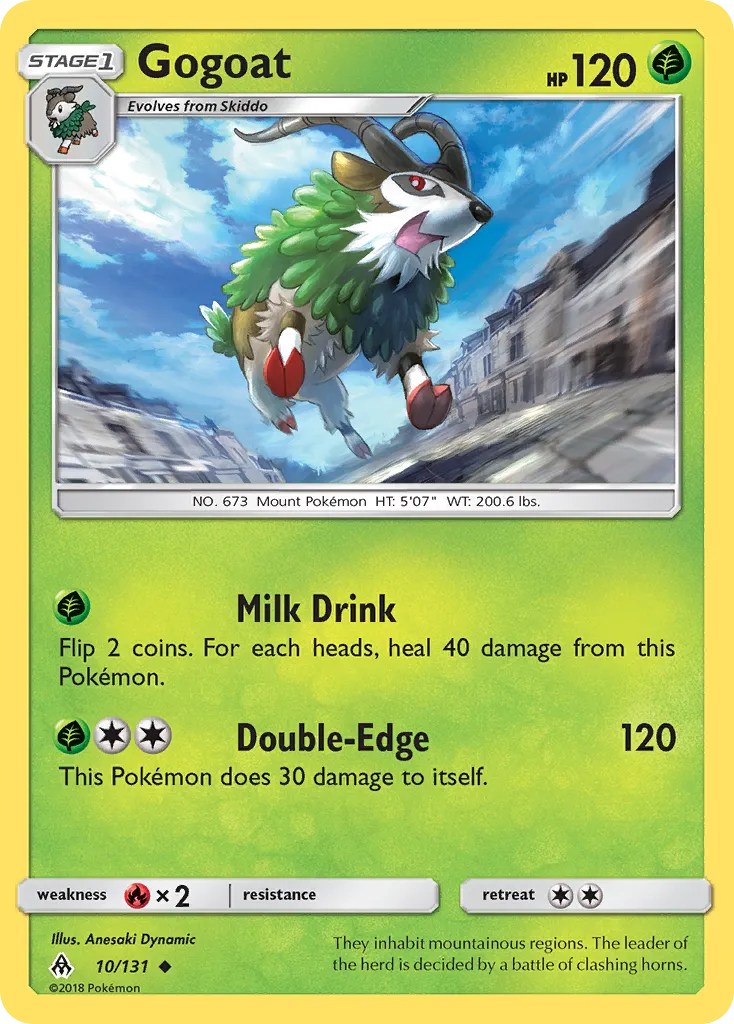 Gogoat — SM - Forbidden Light — Pokémon