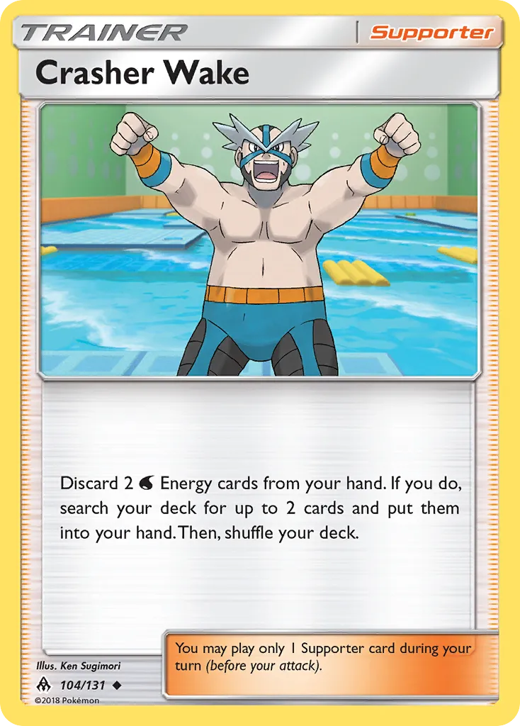 Crasher Wake — SM - Forbidden Light — Pokemon