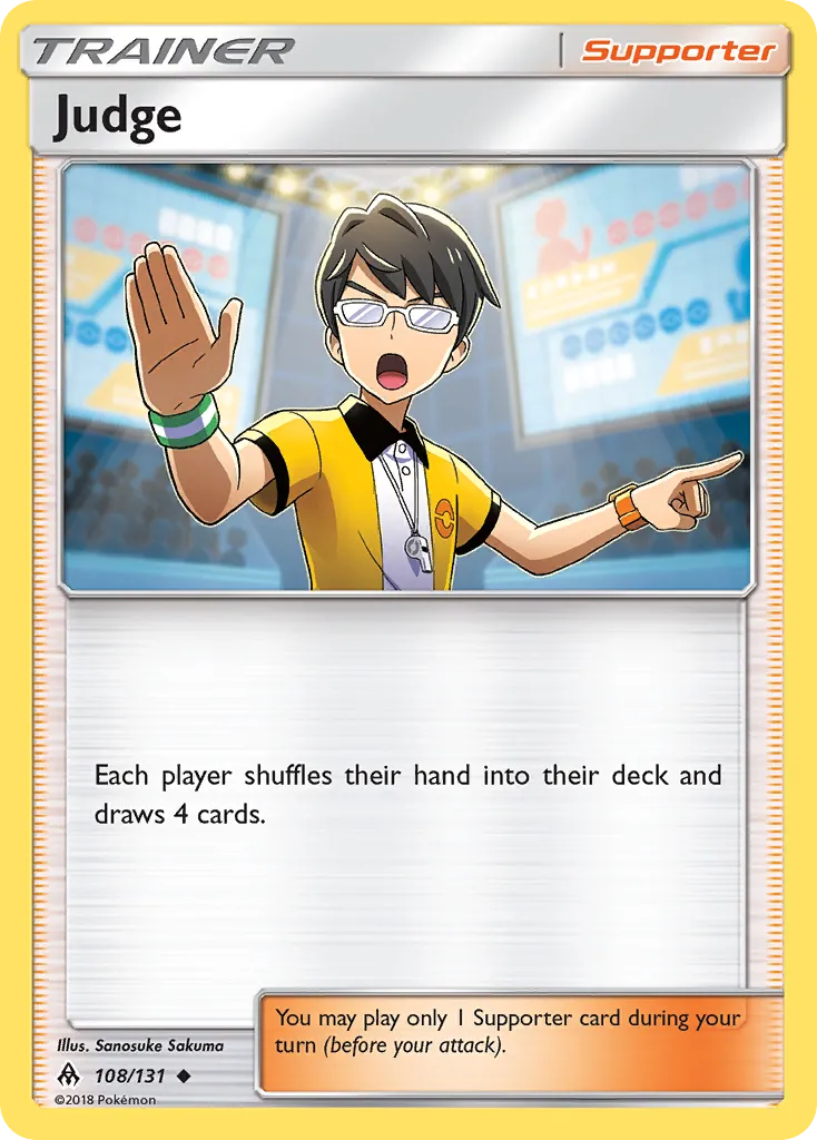 Judge — SM - Forbidden Light — Pokemon