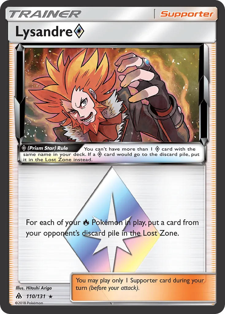 Lysandre Prism Star — SM - Forbidden Light — Pokemon