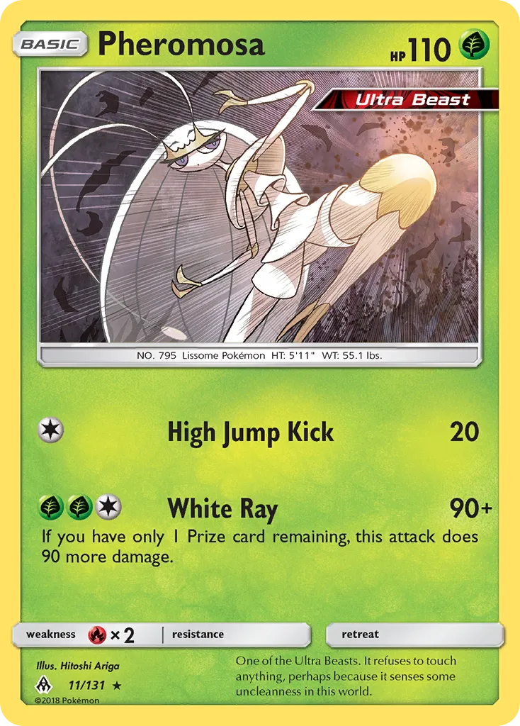 Pheromosa — SM - Forbidden Light — Pokemon