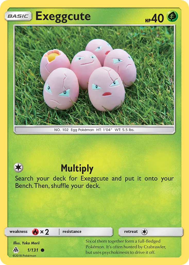 Exeggcute — SM - Forbidden Light — Pokemon