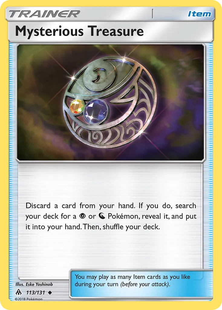 Mysterious Treasure — SM - Forbidden Light — Pokemon