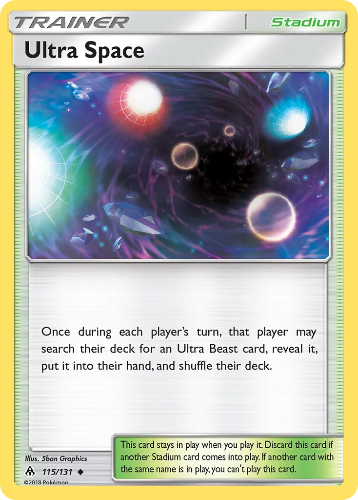 Ultra Space — SM - Forbidden Light — Pokemon