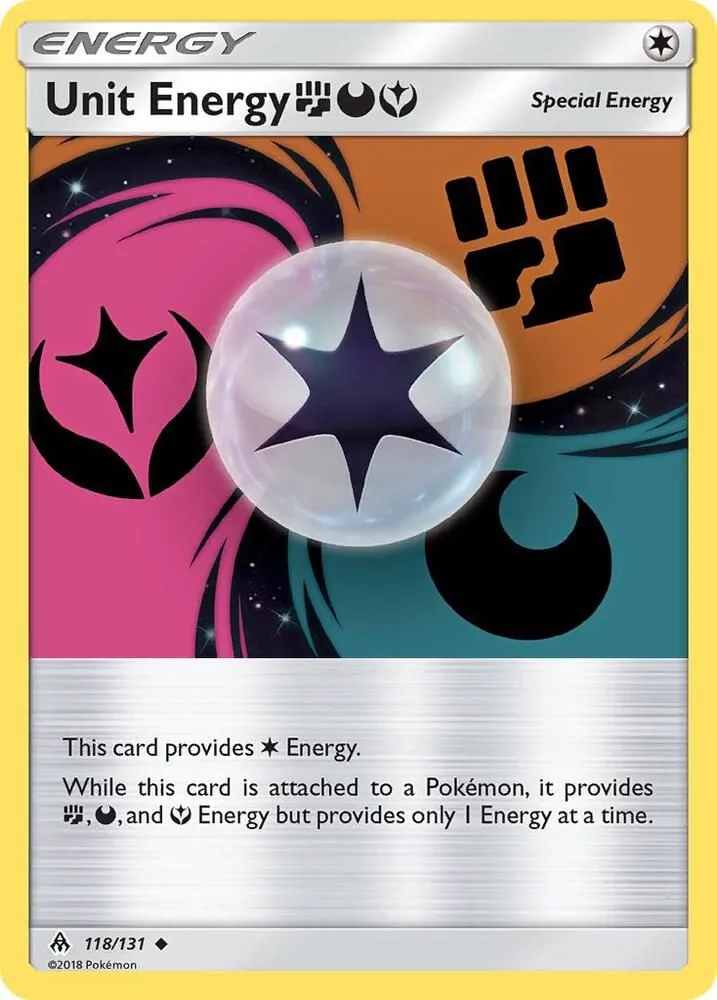 Unit Energy FDY — SM - Forbidden Light — Pokemon