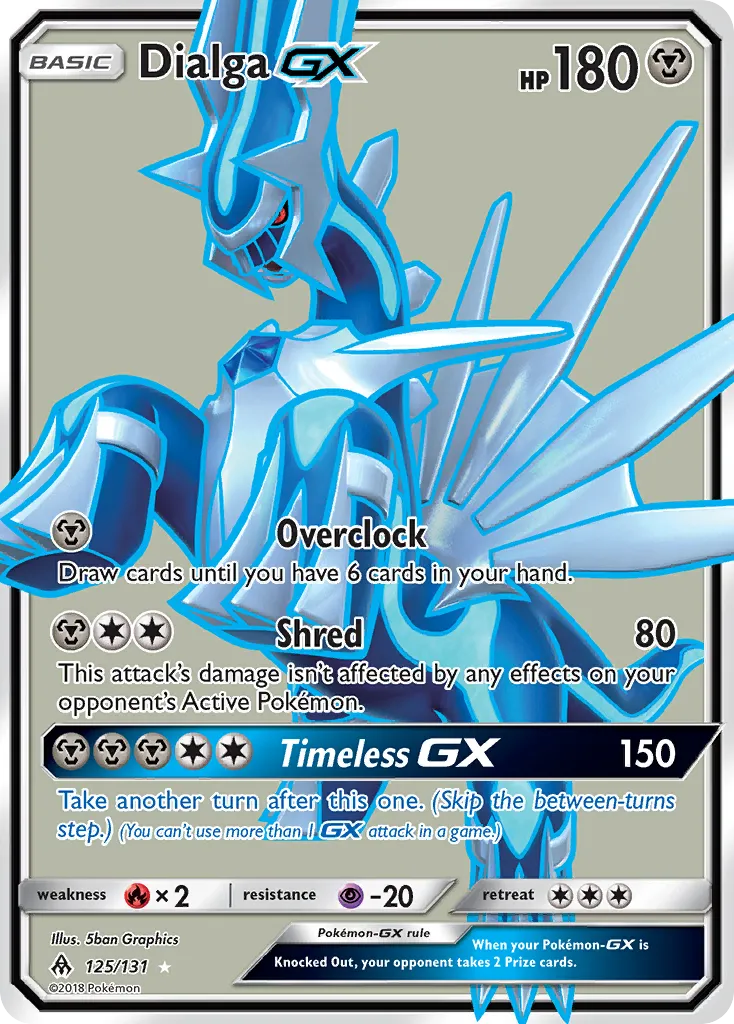 Dialga GX — SM - Forbidden Light — Pokemon