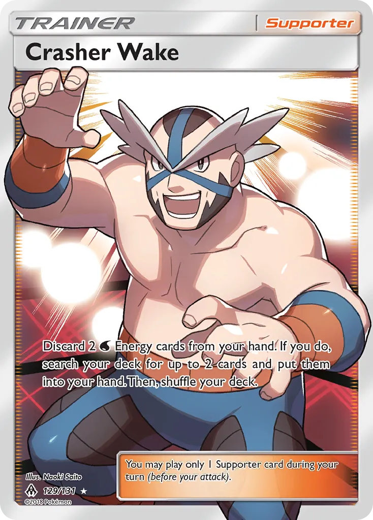 Crasher Wake — SM - Forbidden Light — Pokémon