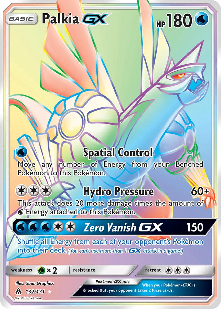 Palkia GX — SM - Forbidden Light — Pokemon