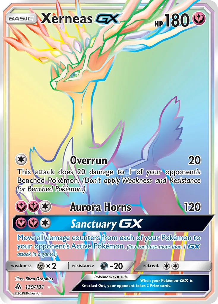 Xerneas GX — SM - Forbidden Light — Pokemon