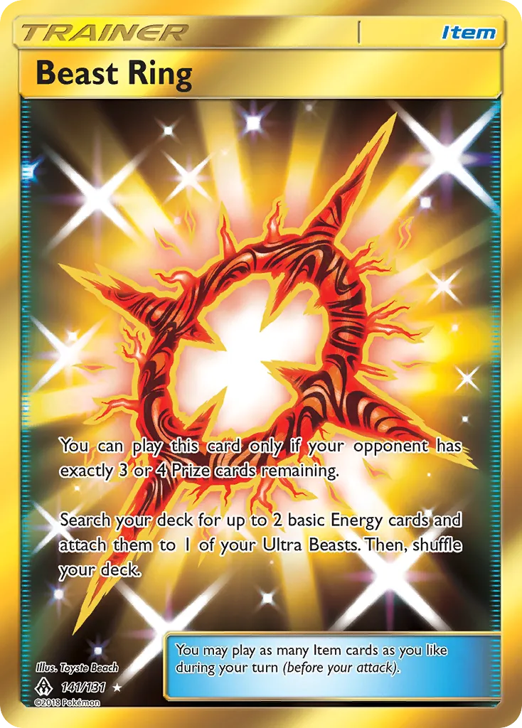 Beast Ring — SM - Forbidden Light — Pokemon