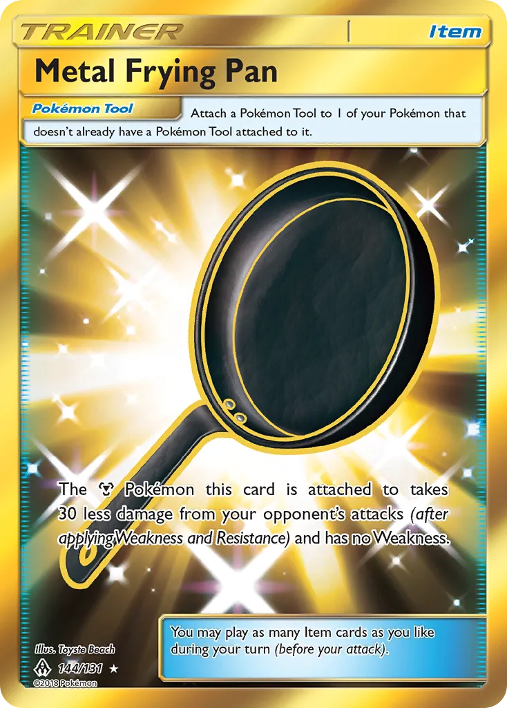 Metal Frying Pan — SM - Forbidden Light — Pokemon