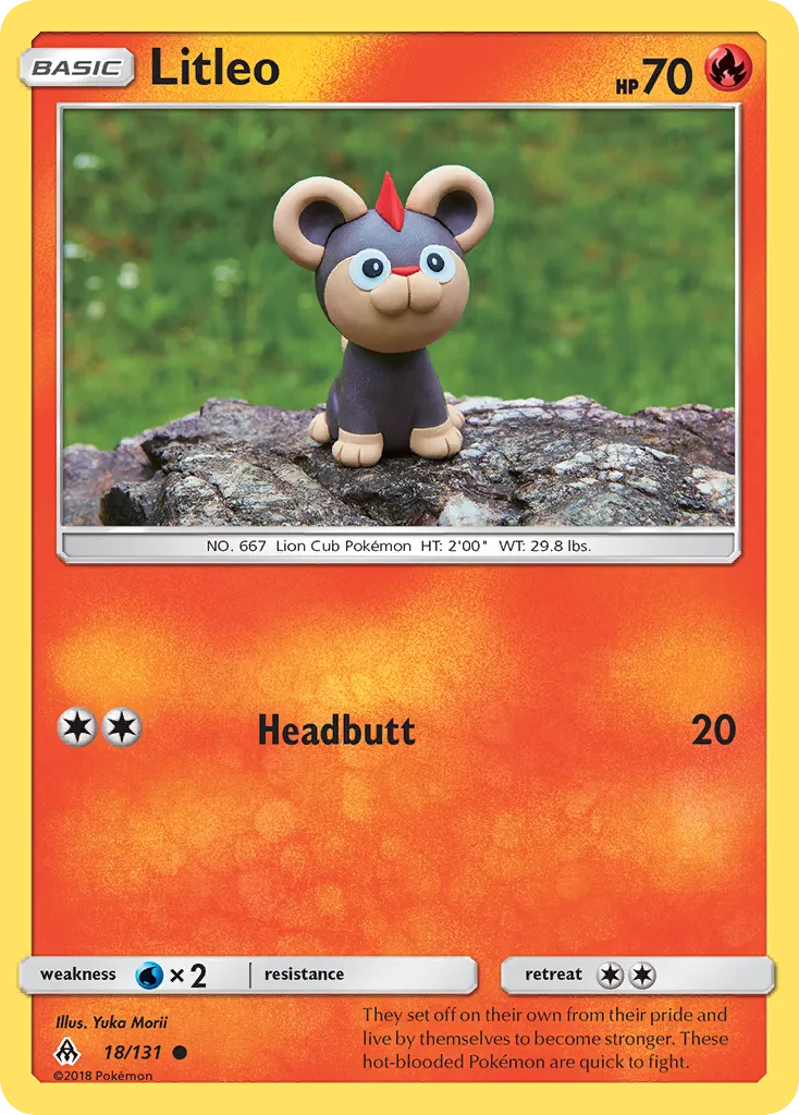 Litleo — SM - Forbidden Light — Pokemon