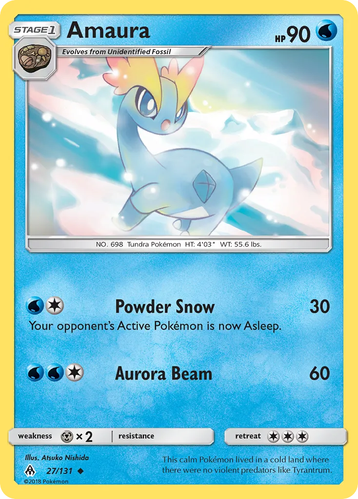 Amaura — SM - Forbidden Light — Pokémon