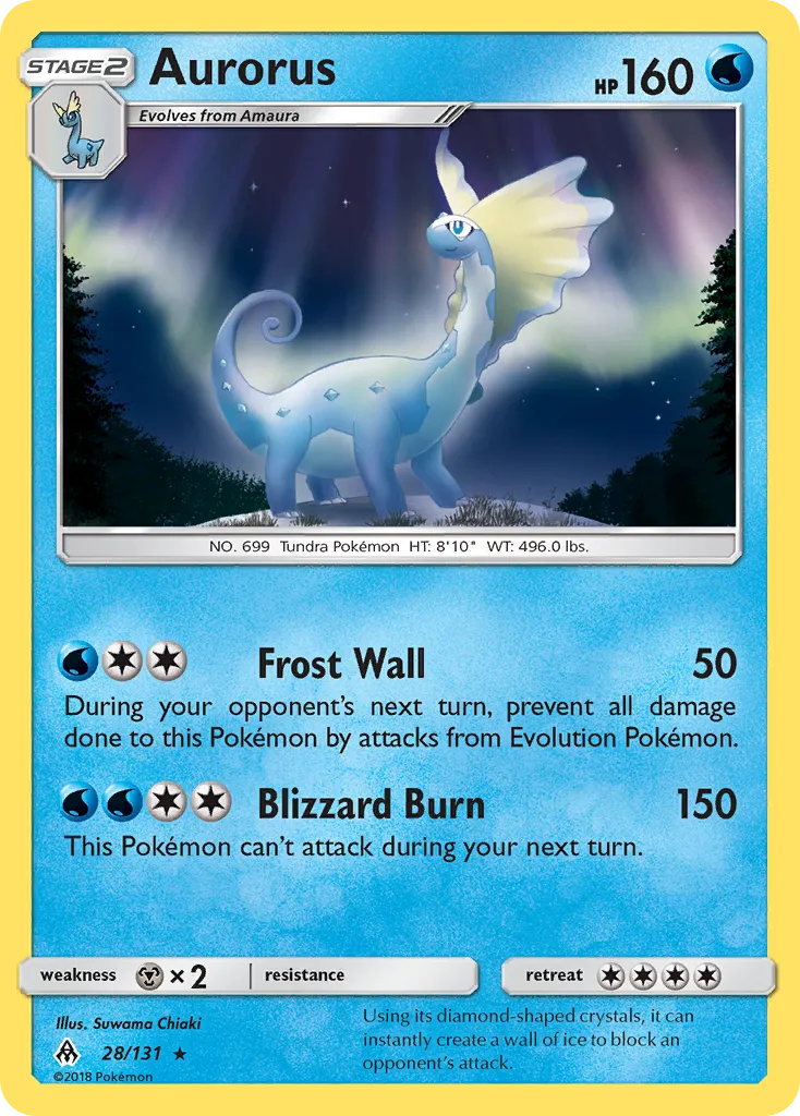Aurorus — SM - Forbidden Light — Pokemon