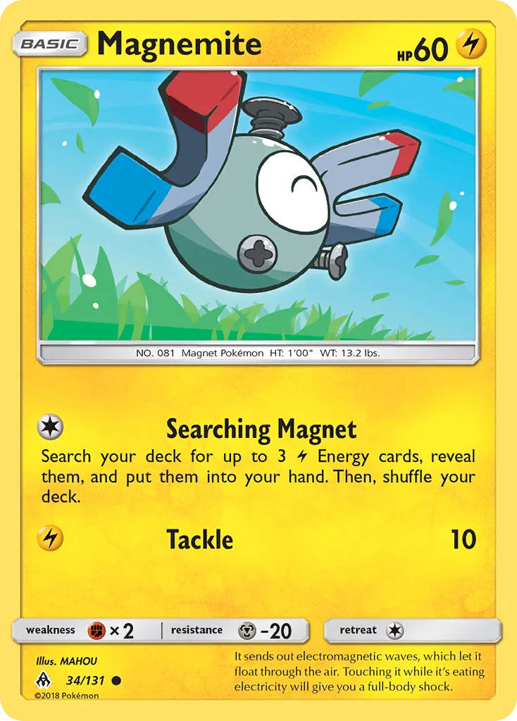 Magnemite — SM - Forbidden Light — Pokemon