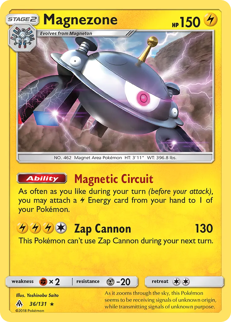 Magnezone — SM - Forbidden Light — Pokemon