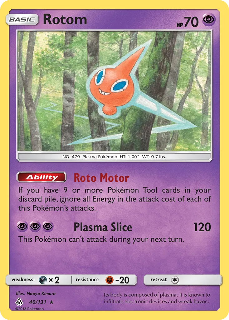 Rotom — SM - Forbidden Light — Pokemon