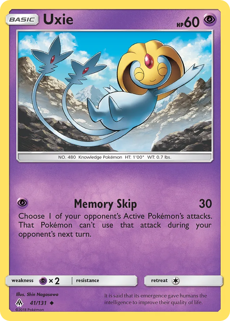 Uxie — SM - Forbidden Light — Pokemon